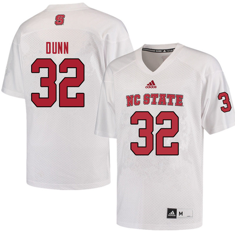 Men #32 Christopher Dunn NC State Wolfpack College Football Jerseys Sale-Red - Click Image to Close